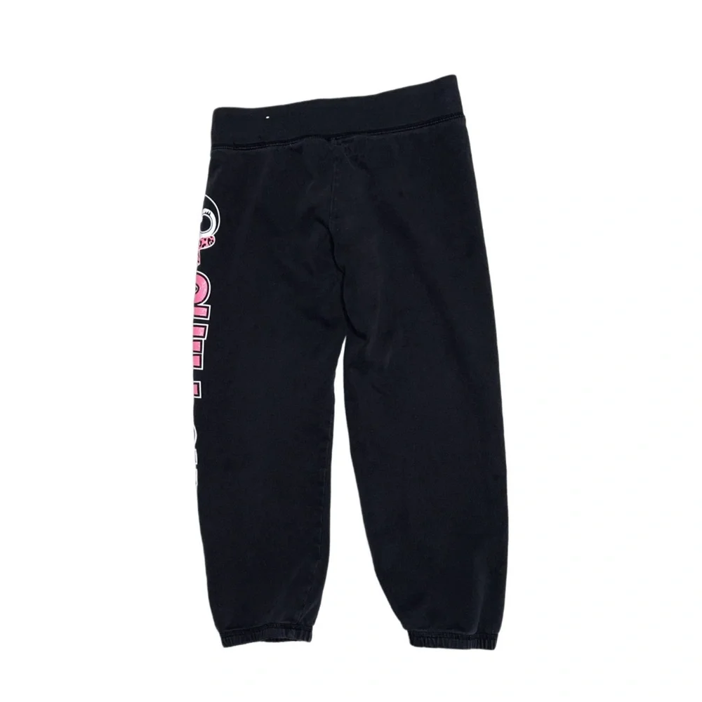 JUSTICE Girl's Black Joggers Size 8